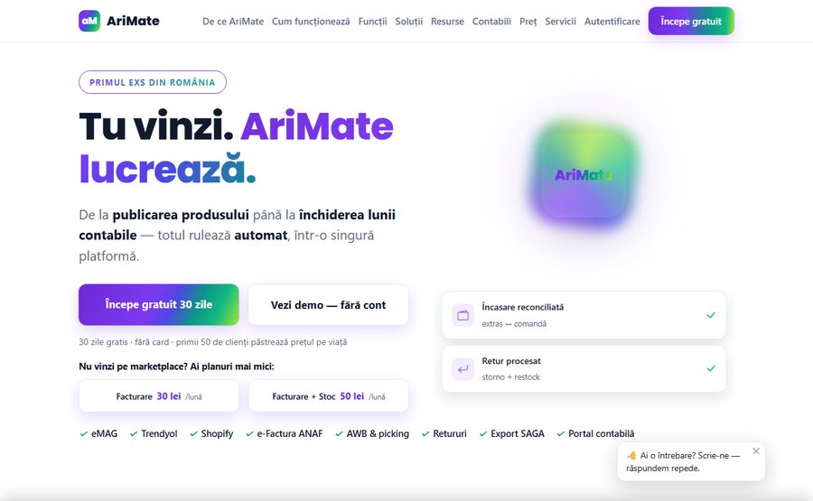 Platforma AriMate